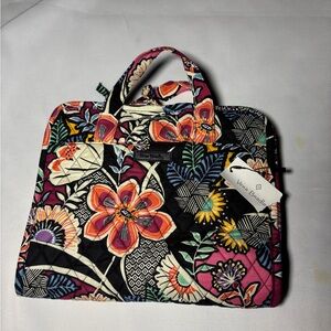 NWT Vera Bradley Multicolor Floral Quilted Travel/Cosmetic Jewelry Organizer
